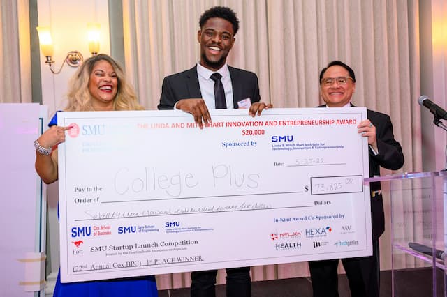SMU Cox Entrepreneurship Club Startup Launch Competition Win